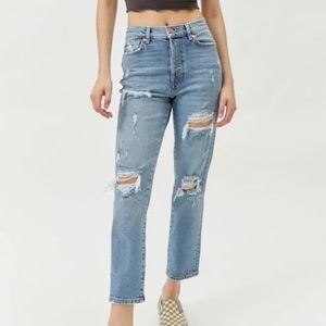 Urban Outfitters BDG Stretch High Rise Slim Straight Jeans
